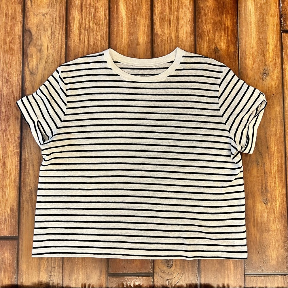 A New Day Stripped Tee